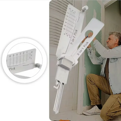 Decodificador de llave maestra de acero inoxidable