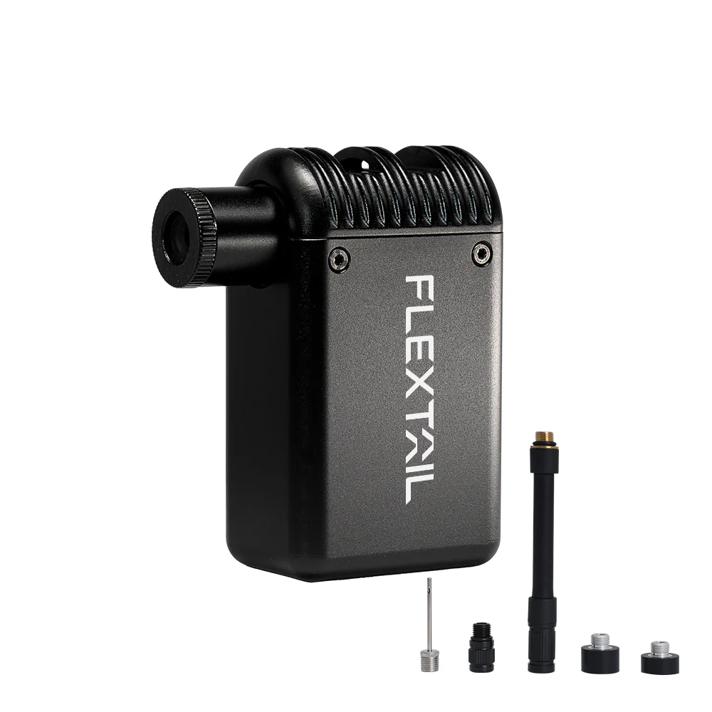 BOMBA DE BICICLETA PRO - Bomba de bicicleta recargable ultra mini de 100 PSI