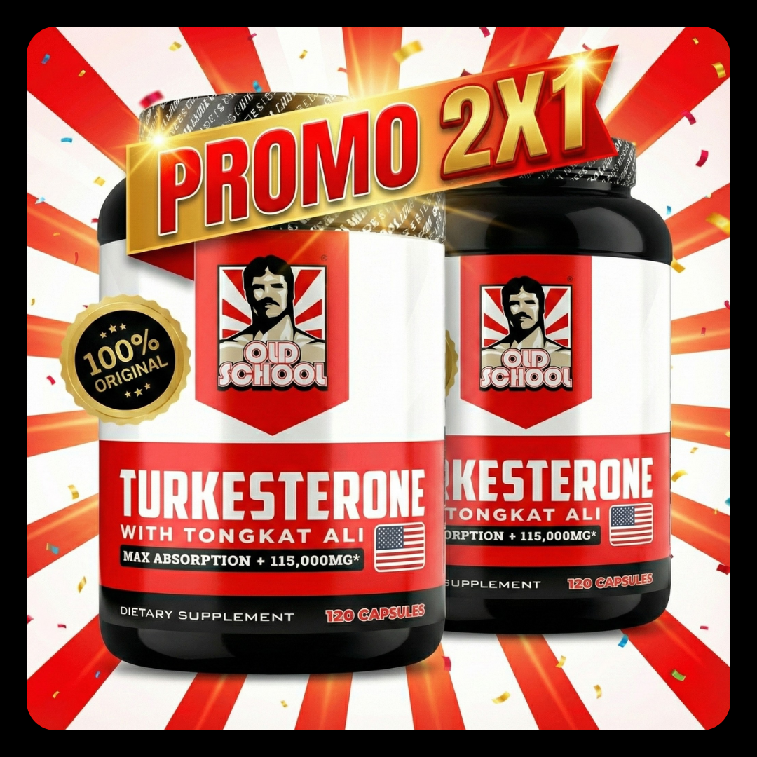 Turkesterone™️ | PROMO 2X1 | (Crecimiento muscular, recuperación, impulso y resistencia)