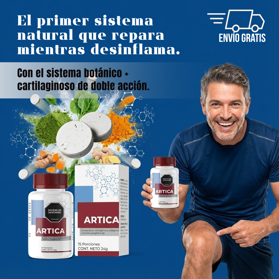 ARTICA | Menos dolor en días. Más fortaleza interna en semanas.