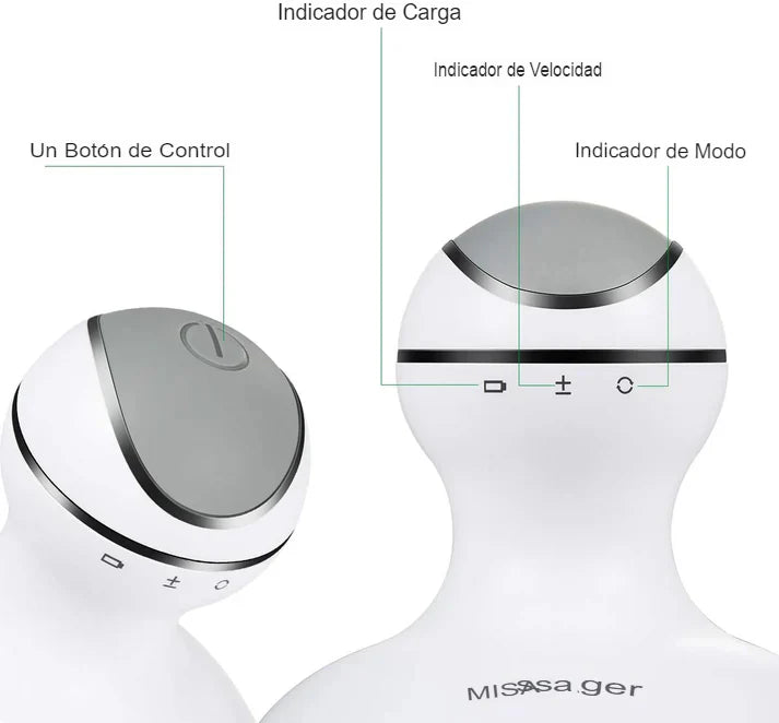 Masajeador capilar para caída severa y estimulación de crecimiento del cabello💆🏻‍♀️