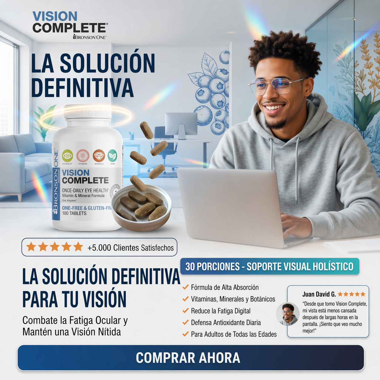 VISIÓN COMPLETA | Descanso Profundo para tus Ojos
