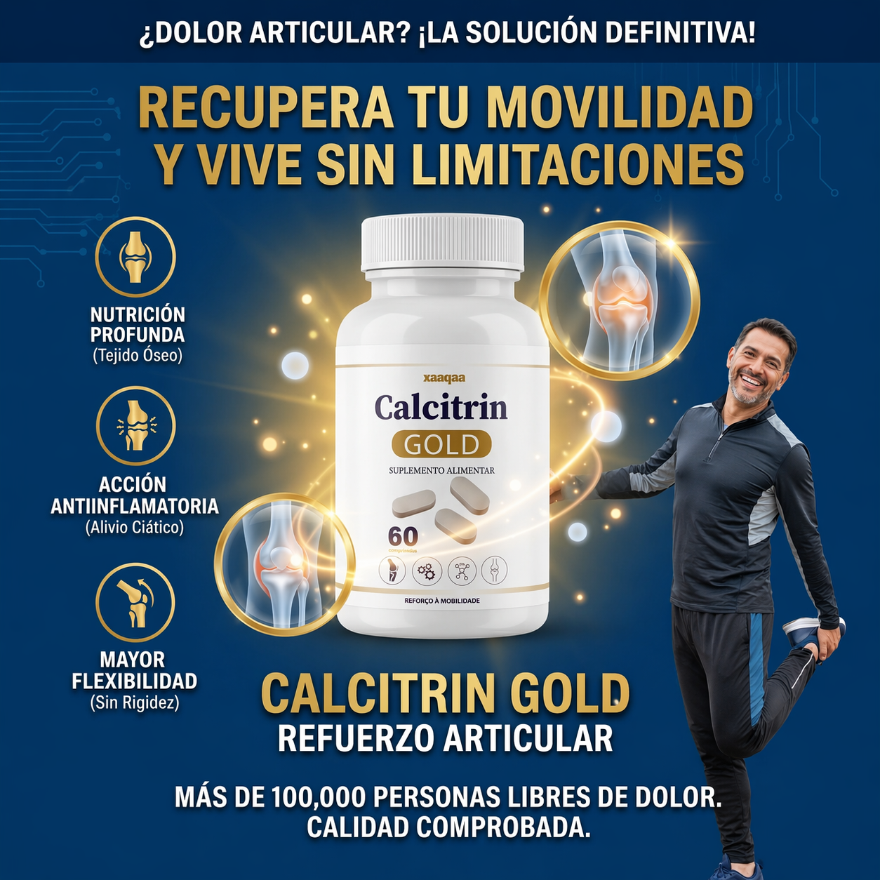 Calcitrin Gold |  Recupera tu Bienestar Articular