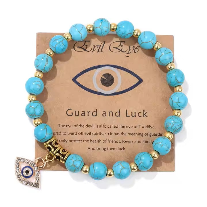 Pulsera Devil Eyes Charm ™️Más que una pulsera; Protege, atrae prosperidad, éxito y abundancia