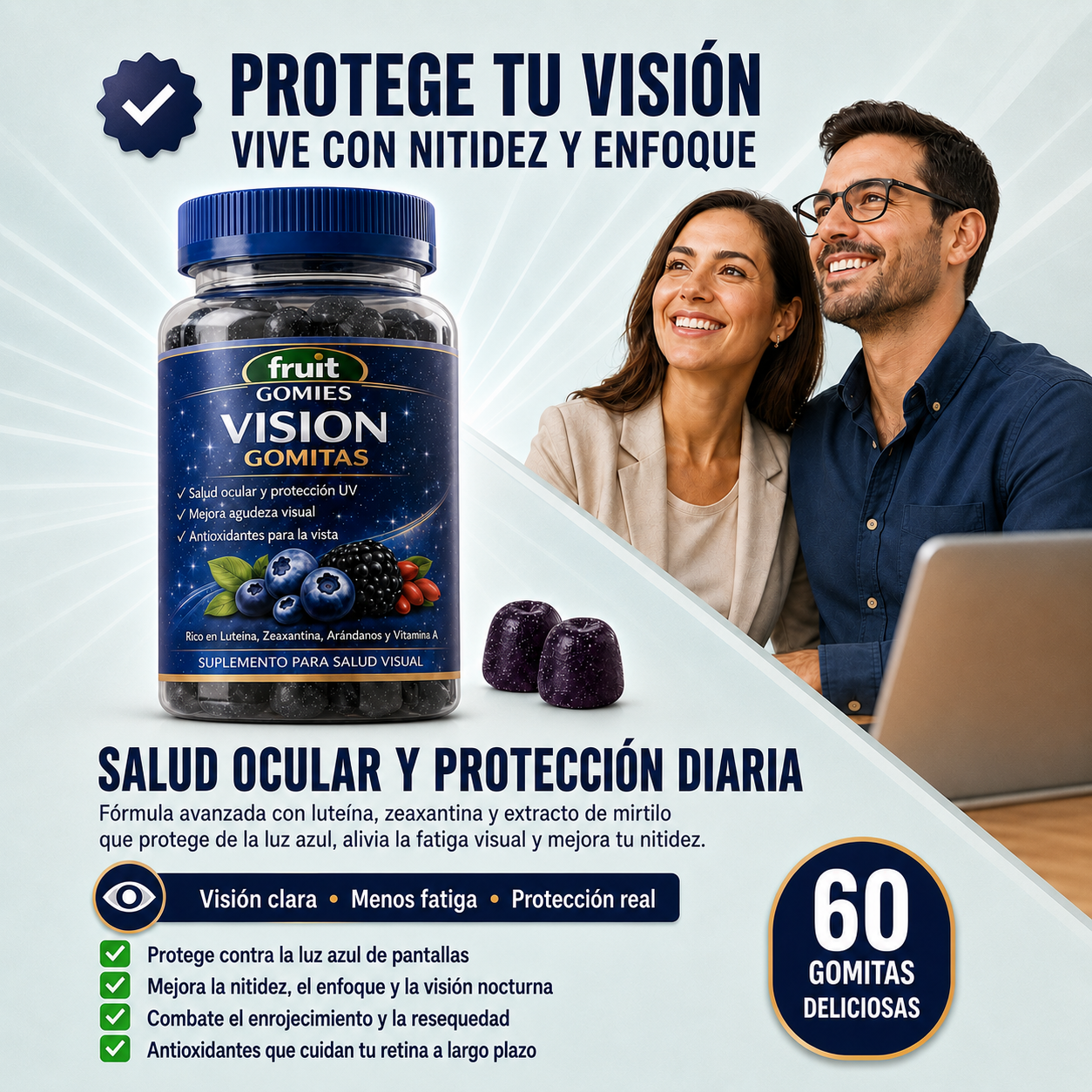 Fruit Gomies Vision | Protege tus Ojos y Optimiza tu Vista