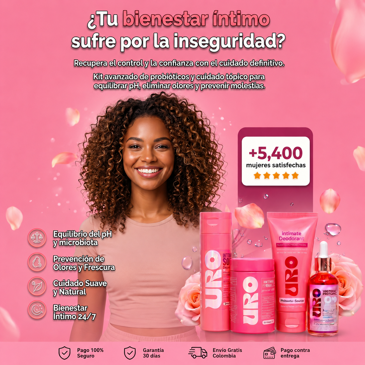 Kit Íntimo URO | Tu Equilibrio y Frescura Natural