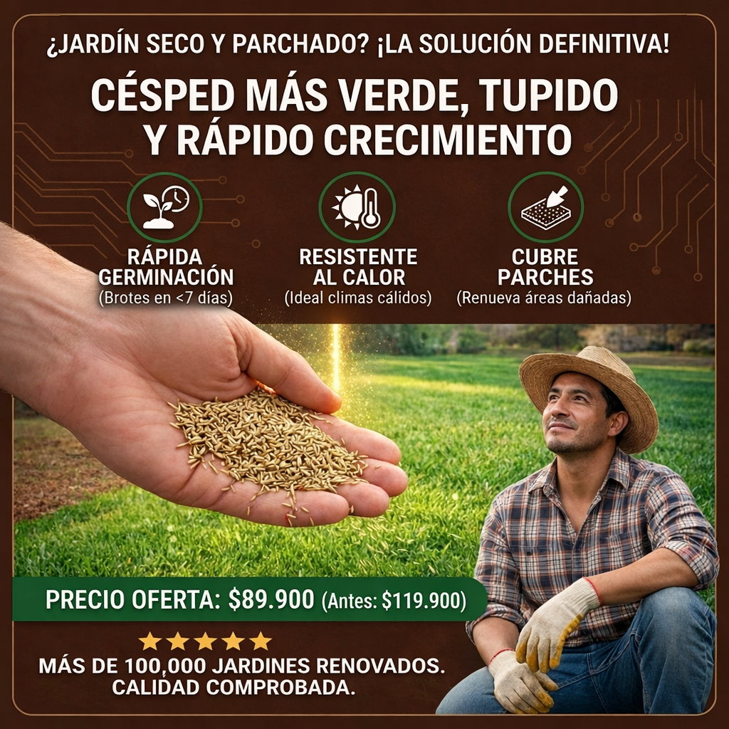 Semillas para césped de jardín