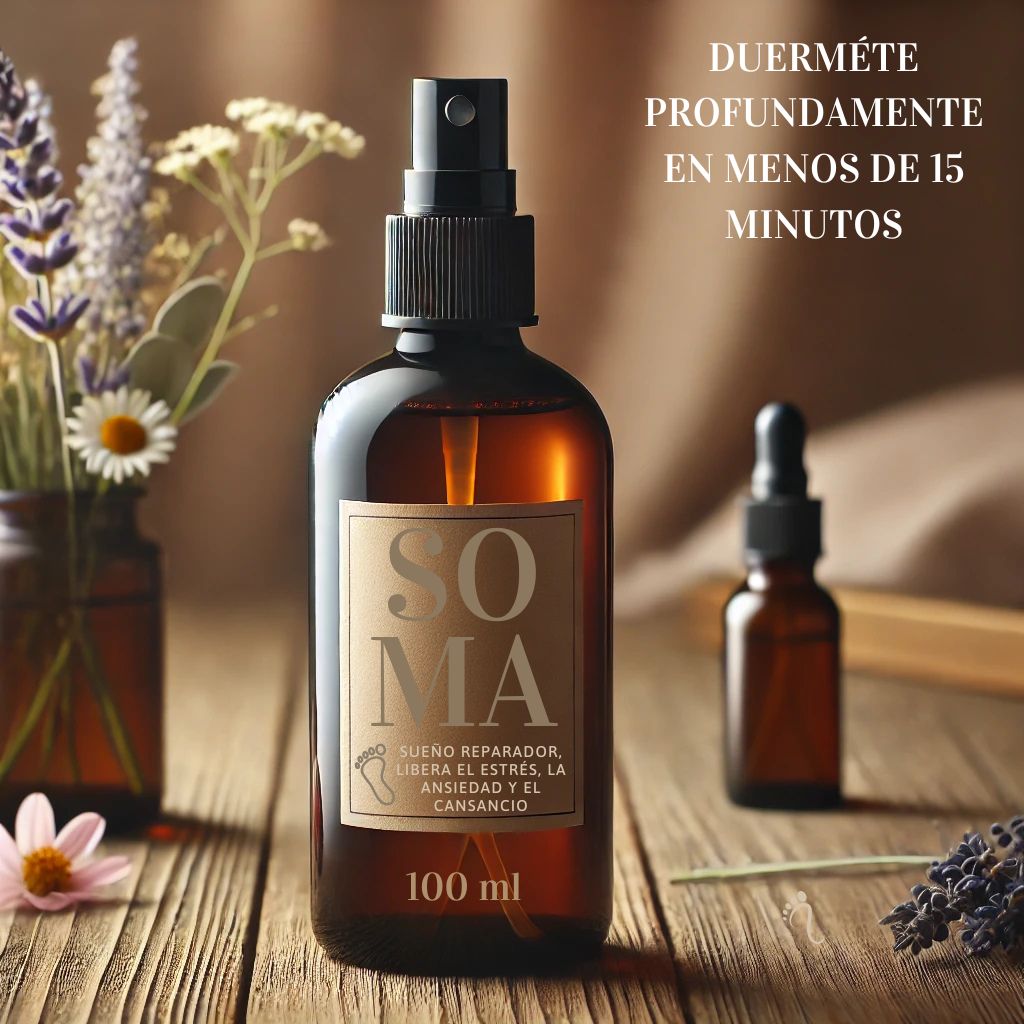 SOMA™️ Spray relajante para pies - Sueño reparador, libre de ansiedad, cansancio y estrés