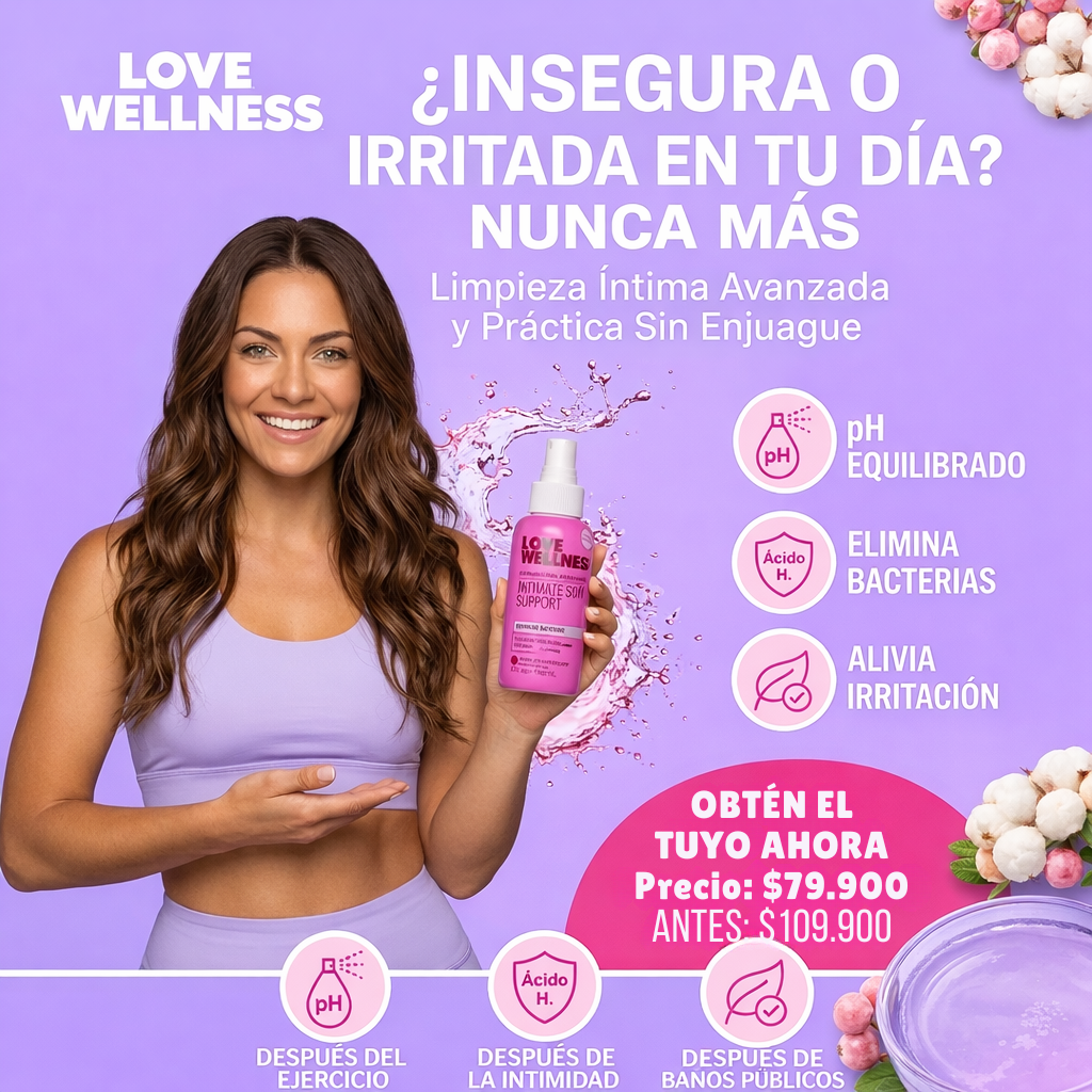 Spray íntimo | Frescura y Protección Hipoclorosa | Intimate Skin Support